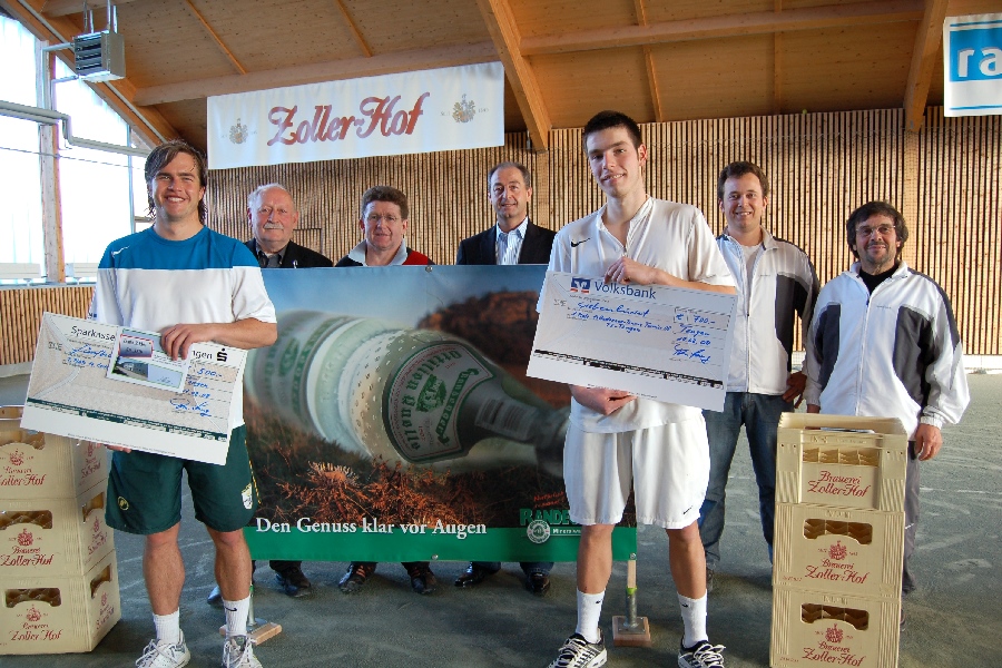 vl. Mario Eckardt (2. Platz) und Mihai Parvan (Turniersieger)